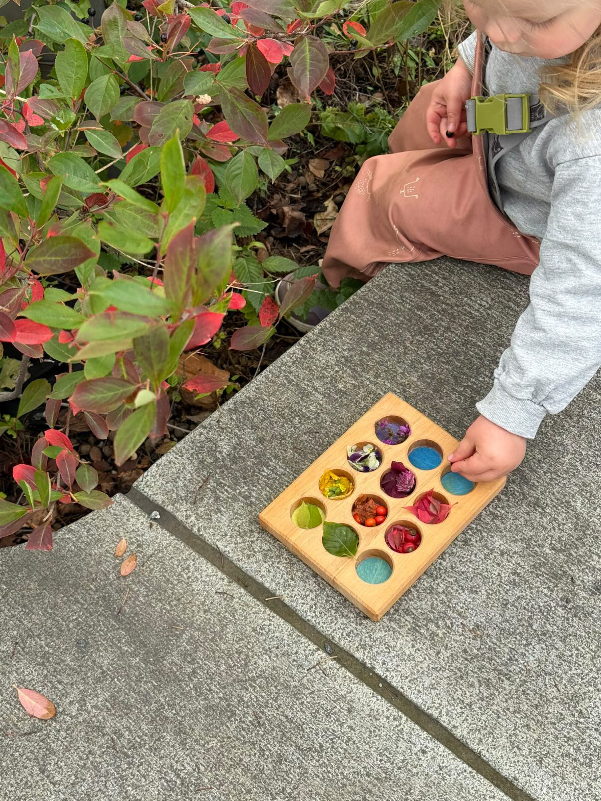 Sorteringsbrett - regnbuens farger