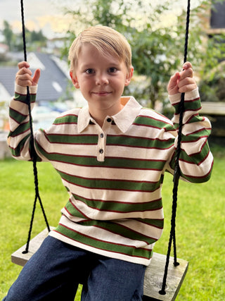 Stripete polo