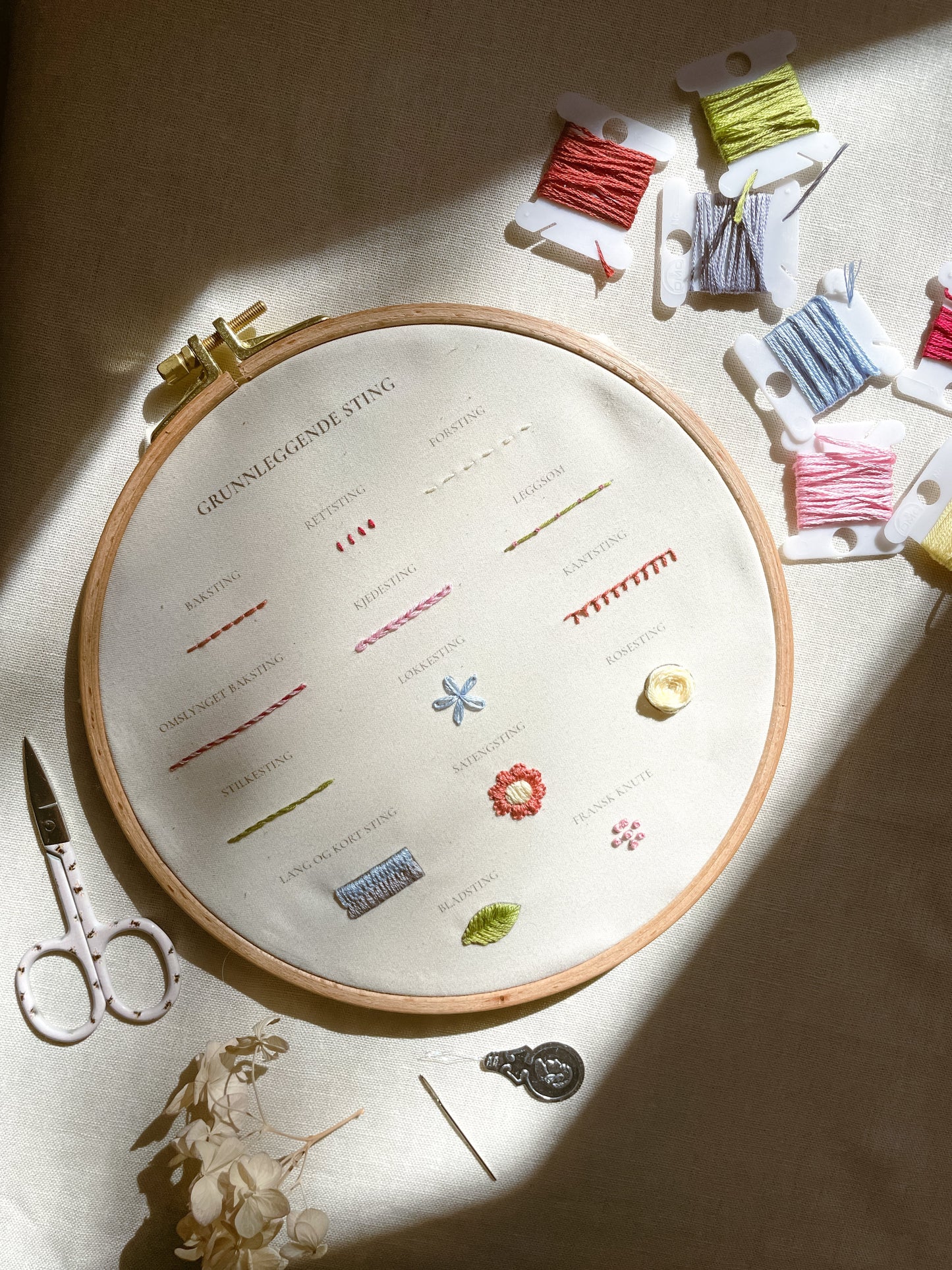 Oslo workshop - Broderikurs med TinyTales Stitch - 29. august