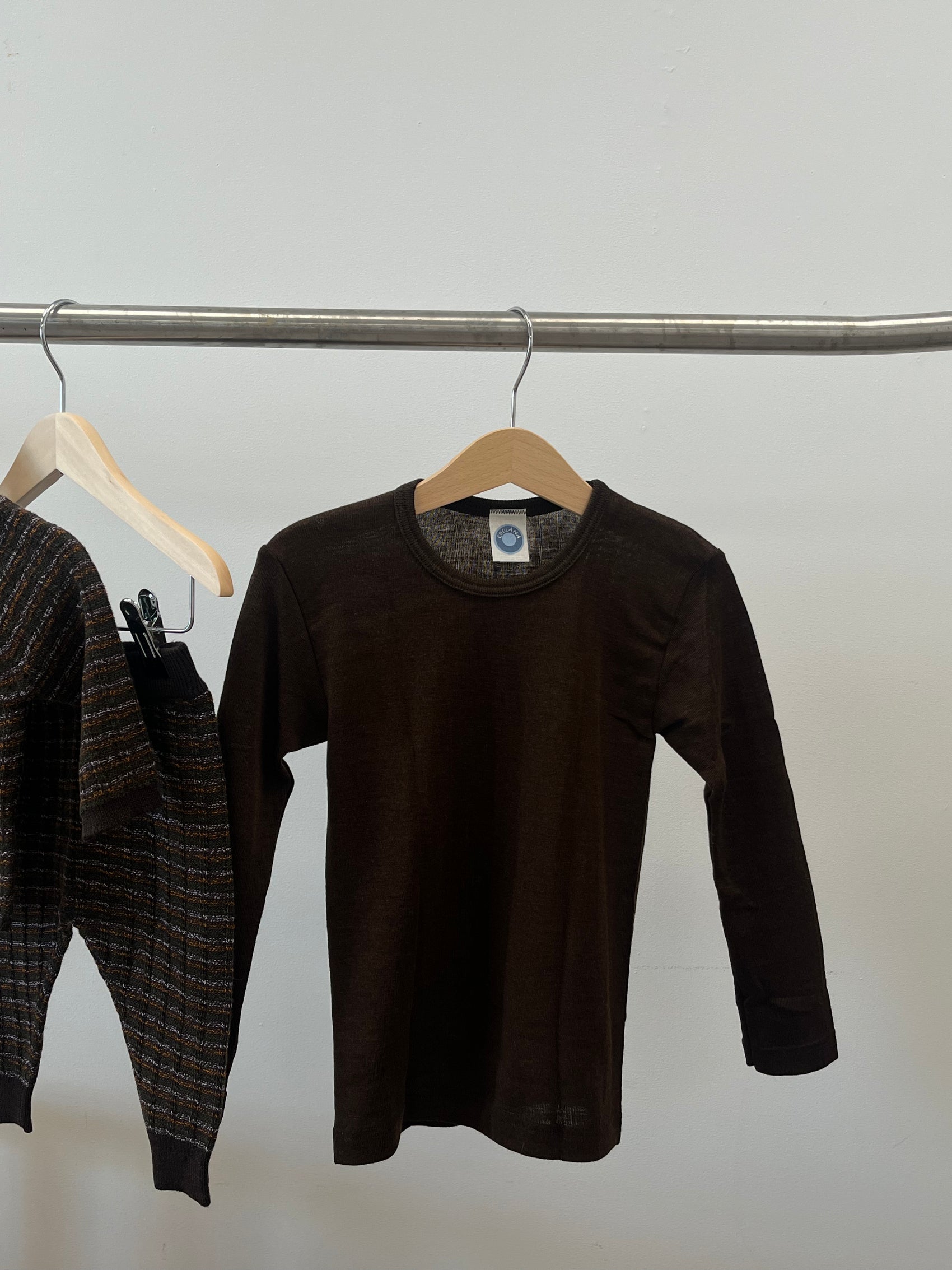 Genser - ull/silke - brun