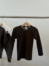 Genser - ull/silke - brun