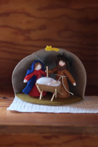 Julekrybben - ullsett