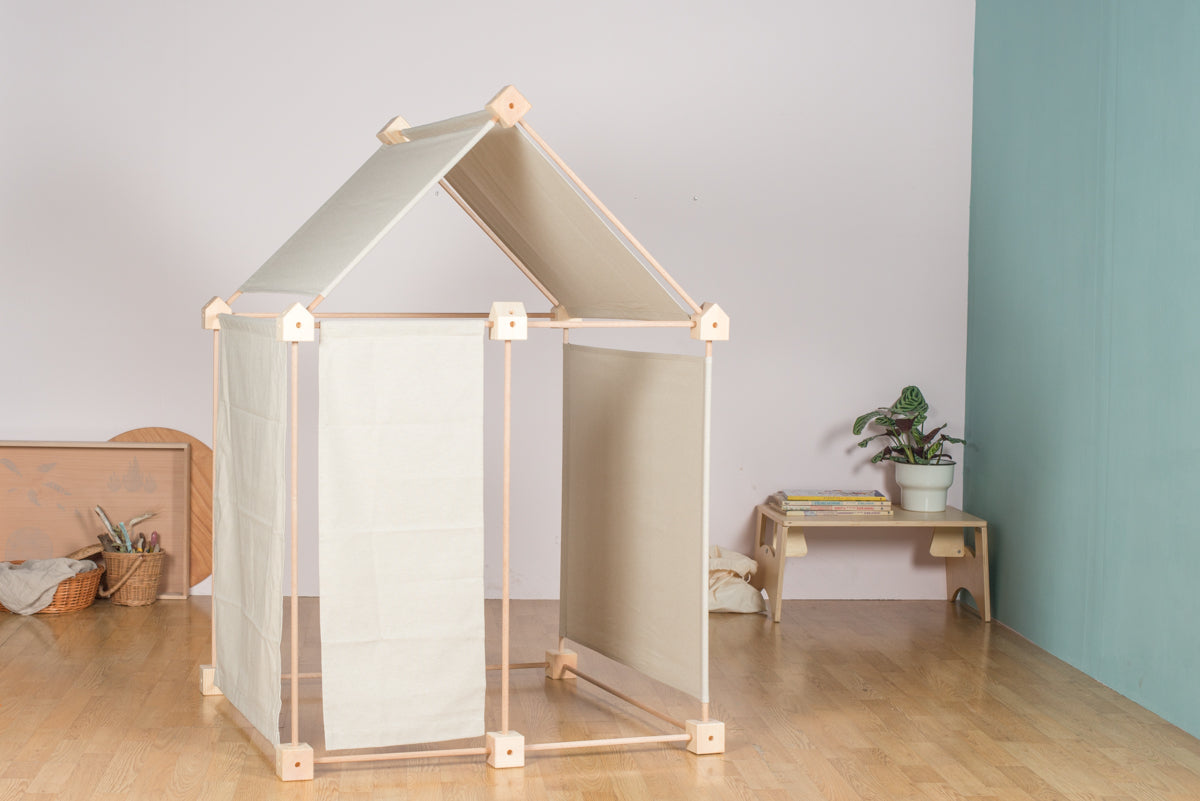 Kernel konstruksjonsett - øko bomullstekstil - 44 deler