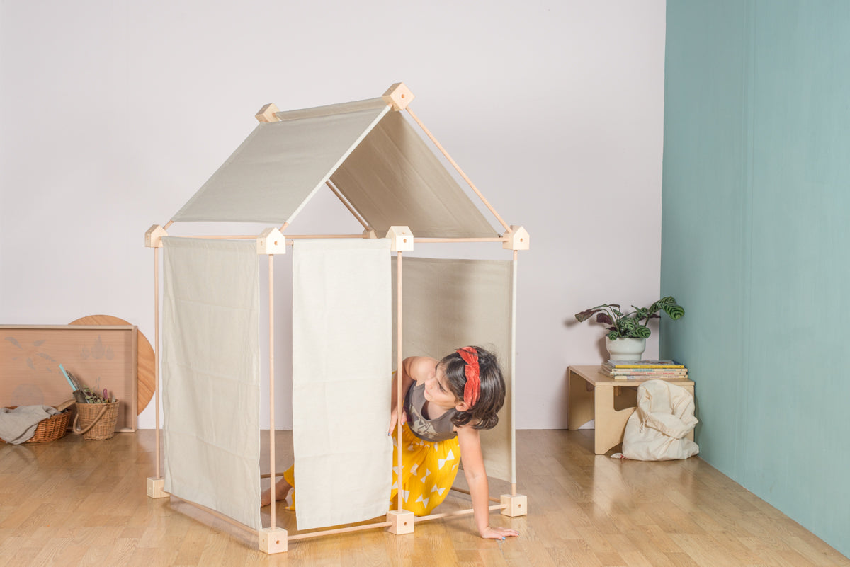 Kernel konstruksjonsett - øko bomullstekstil - 44 deler