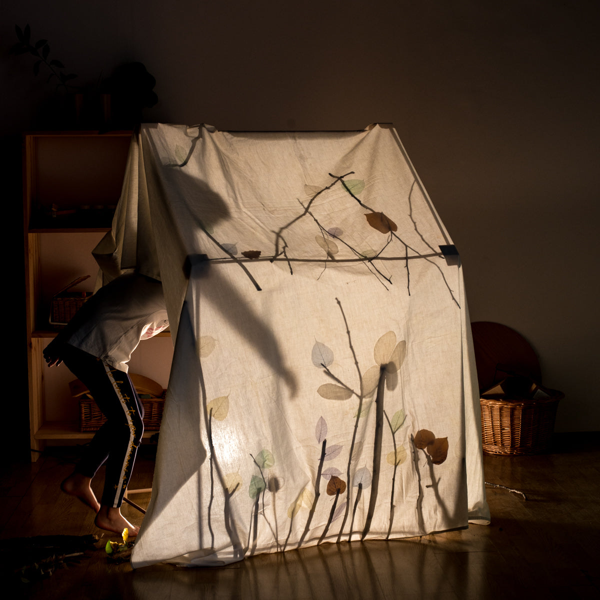 Kernel konstruksjonsett - øko bomullstekstil - 44 deler