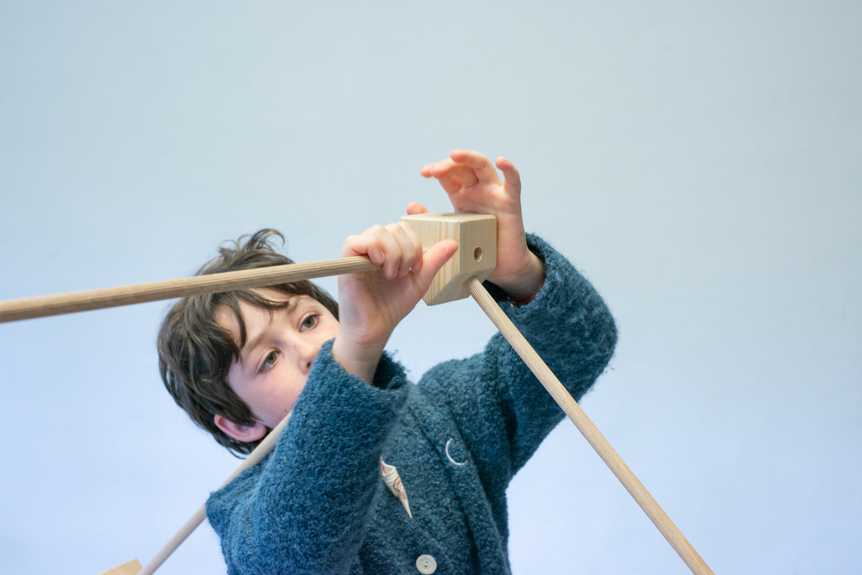 Kernel konstruksjonsett - øko bomullstekstil - 44 deler