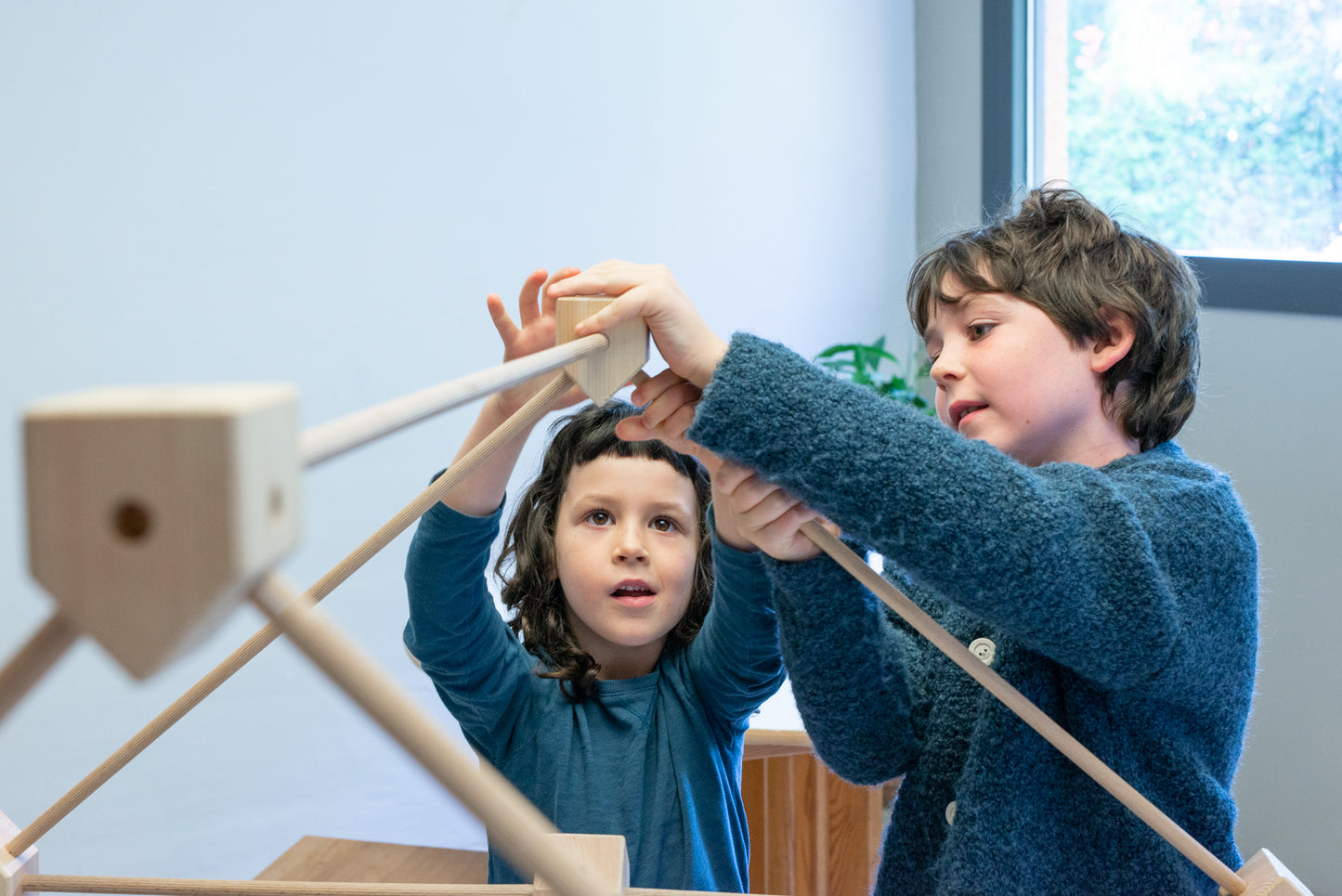 Kernel konstruksjonsett - øko bomullstekstil - 44 deler