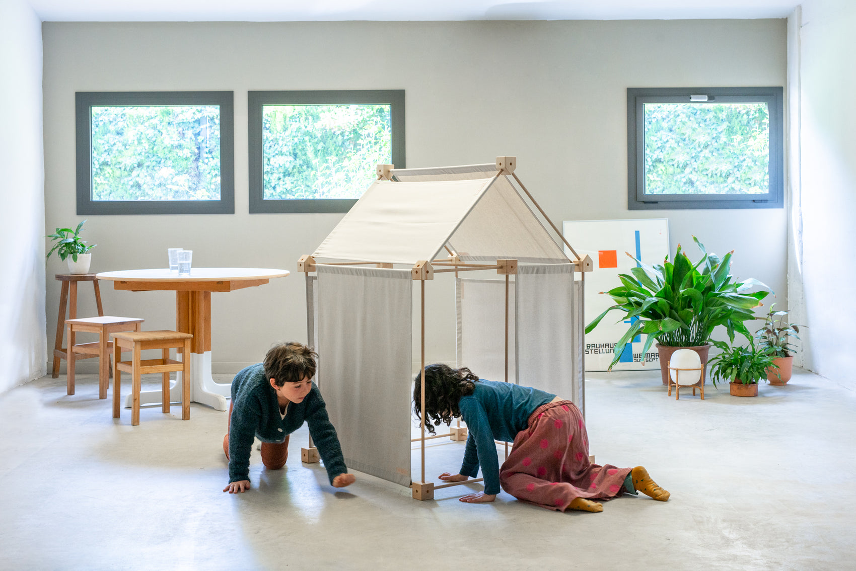 Kernel konstruksjonsett - øko bomullstekstil - 44 deler