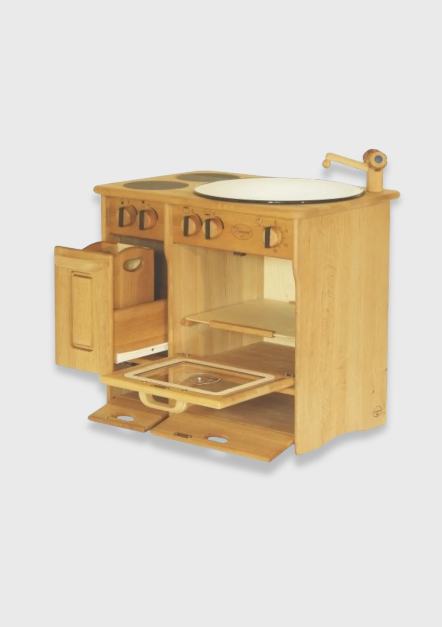 Kombi komfyr med vask