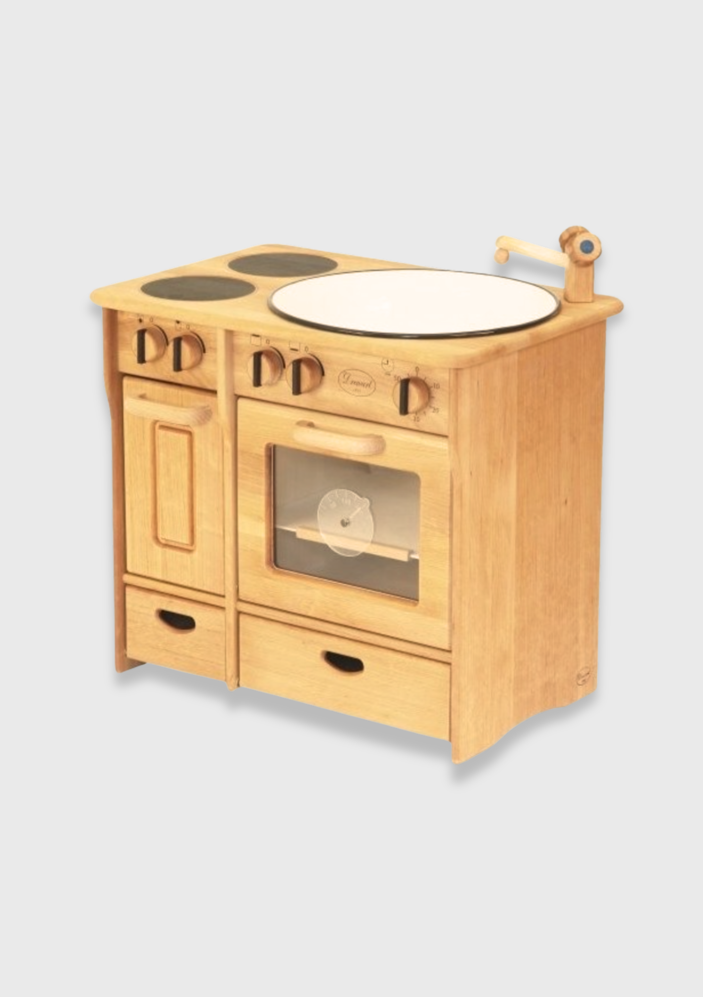 Kombi komfyr med vask