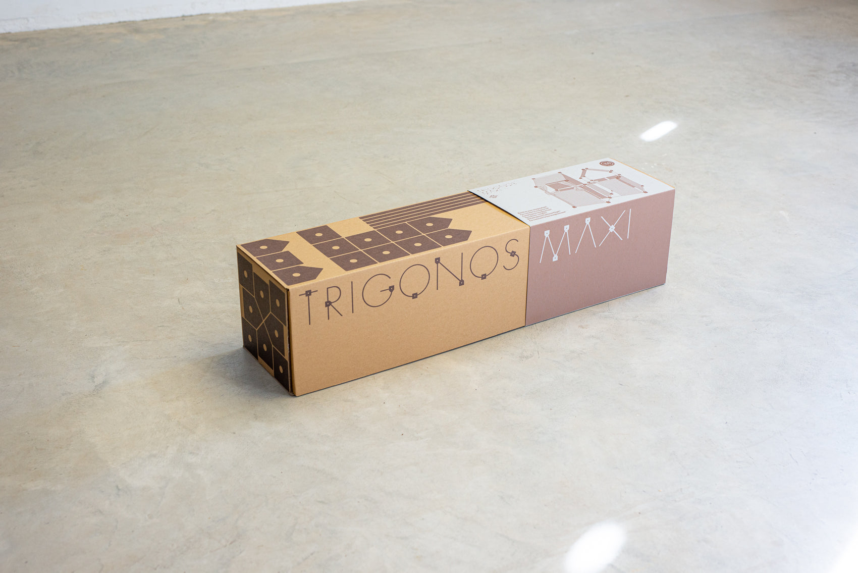 Maxi konstruksjonsett - øko bomullstekstil - 150 deler