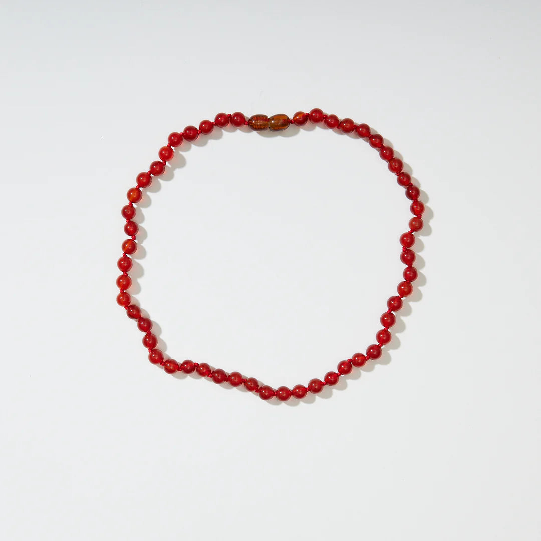 Carnelian smykke - voksen(45cm/52cm)