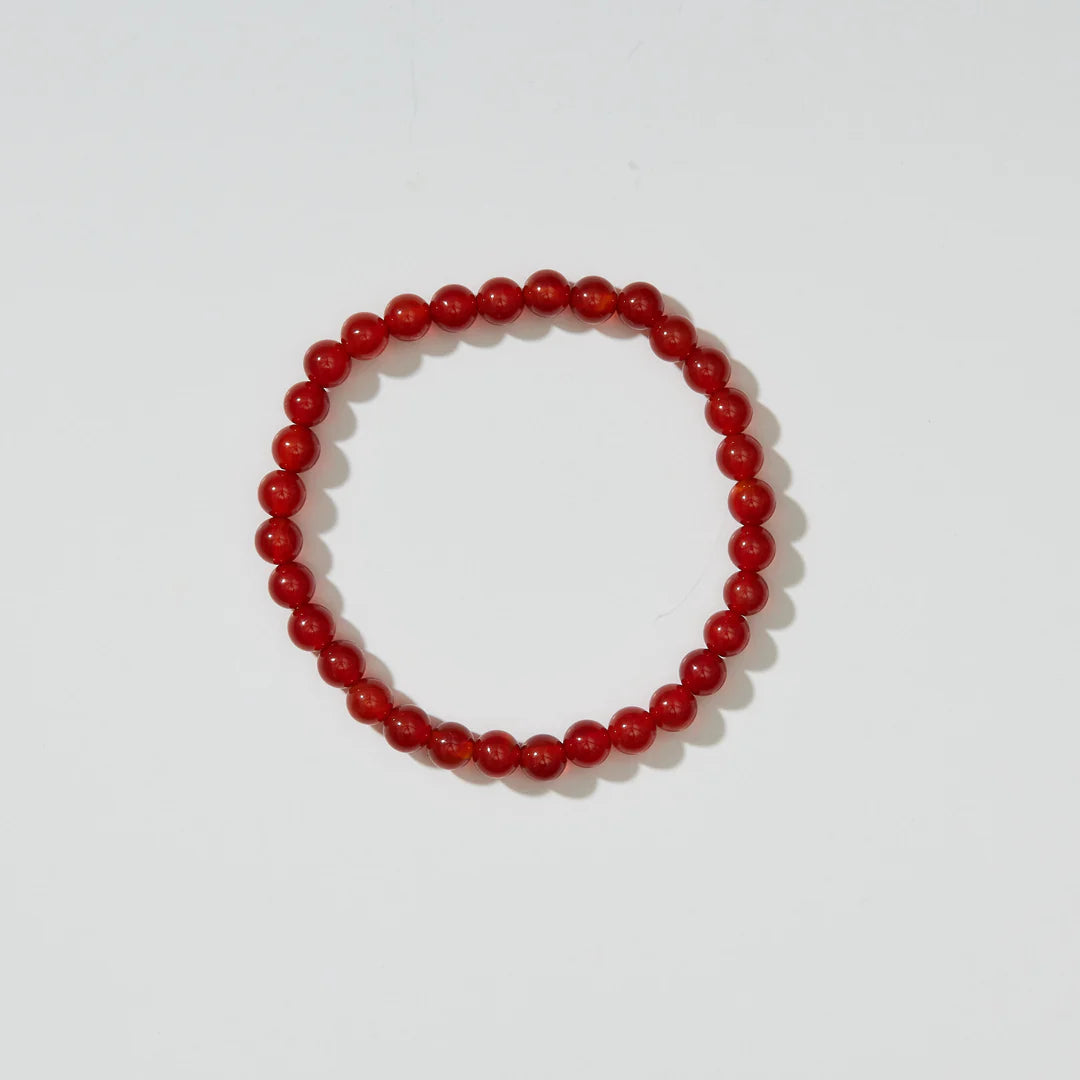 Carnelian armbånd - voksen (18cm)