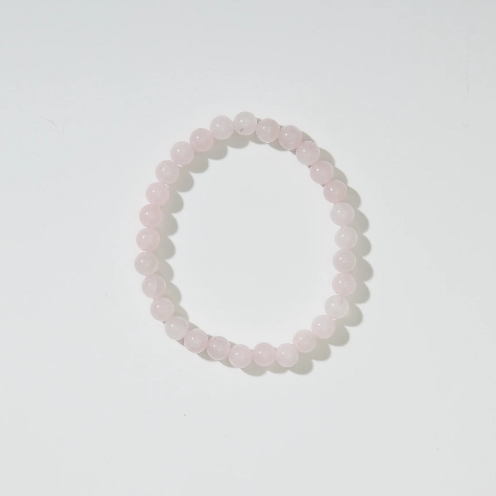 Rose Quartz armbånd - voksen (18cm)