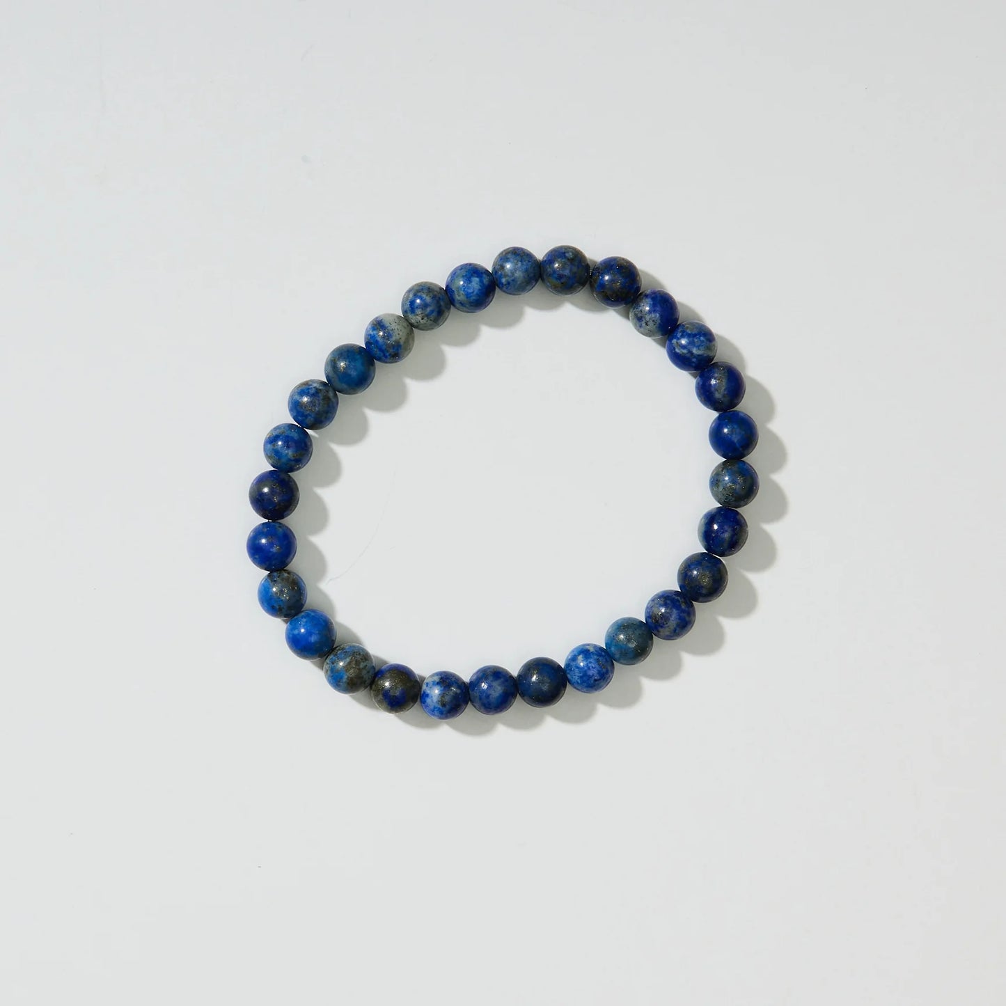 Lapis lazuli armbånd voksen (18cm)