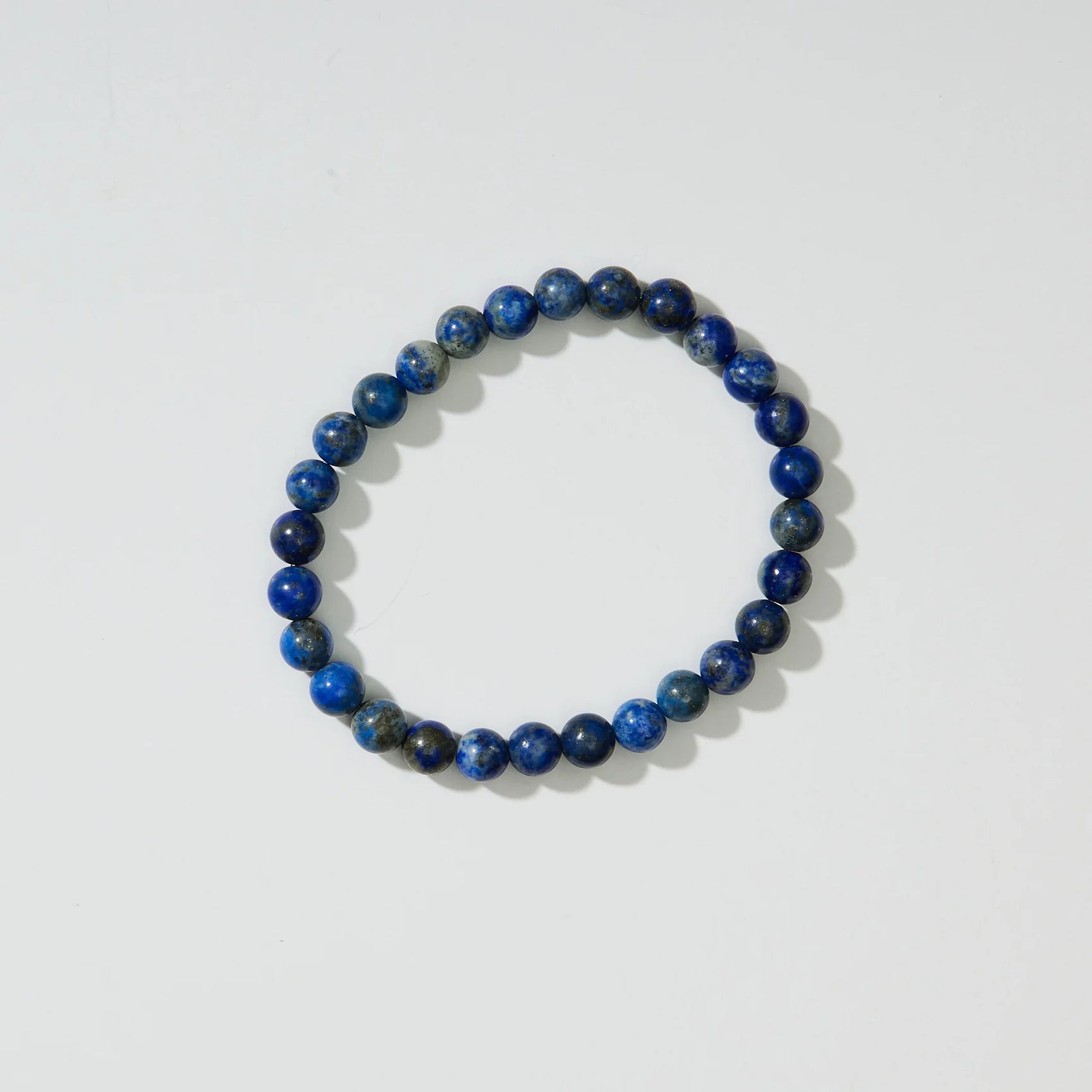 Lapis lazuli armbånd voksen (18cm)
