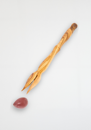 Serveringsgaffel til oliven