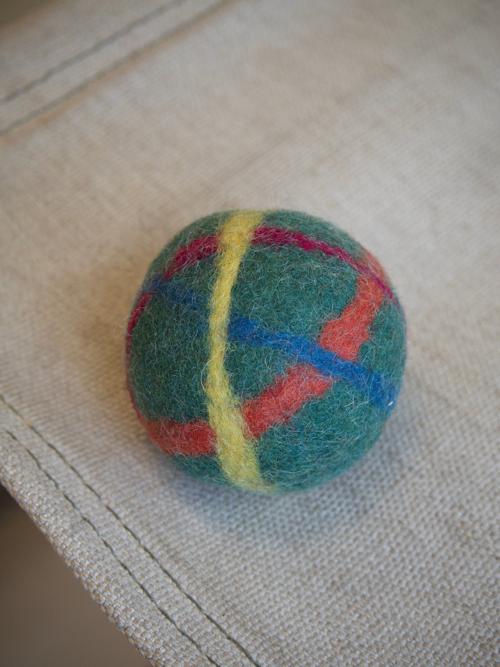 Filtball plantefarget - med bjelle - 5 cm
