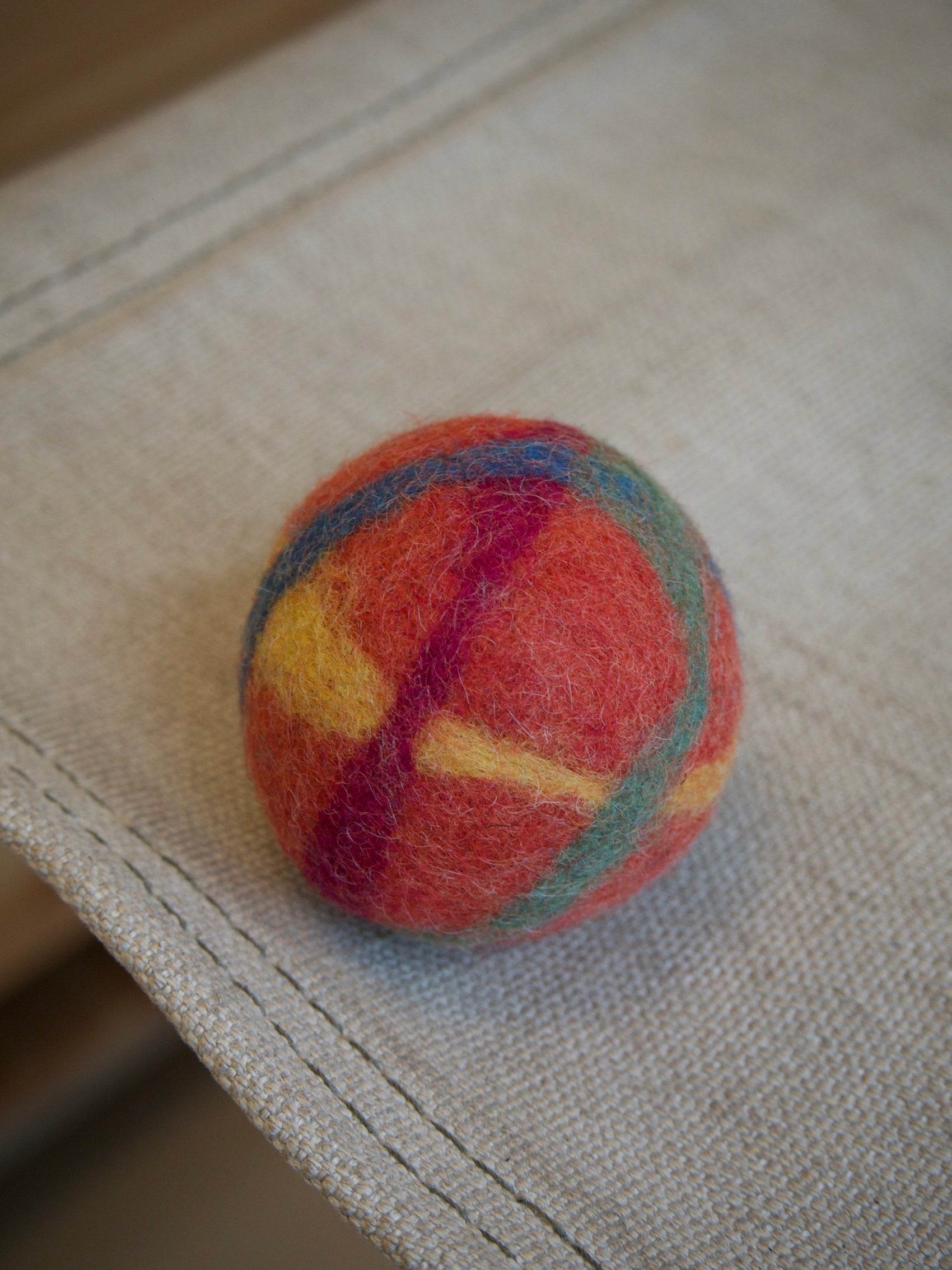 Filtball plantefarget - med bjelle - 5 cm