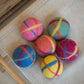 Filtball plantefarget - med bjelle - 8 cm