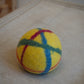 Filtball plantefarget - med bjelle - 8 cm