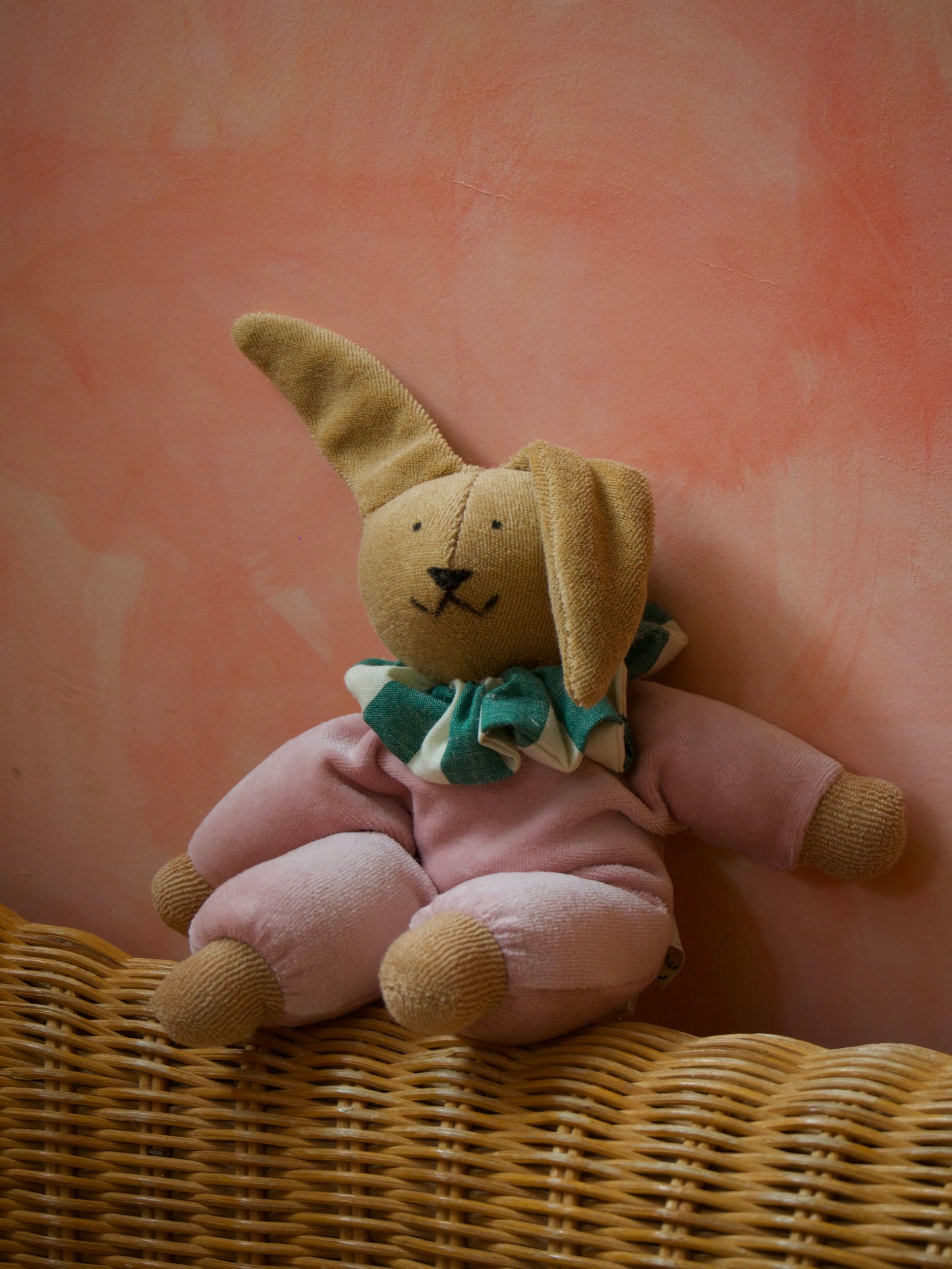 Kosebamse - kanin Hanni - 21cm