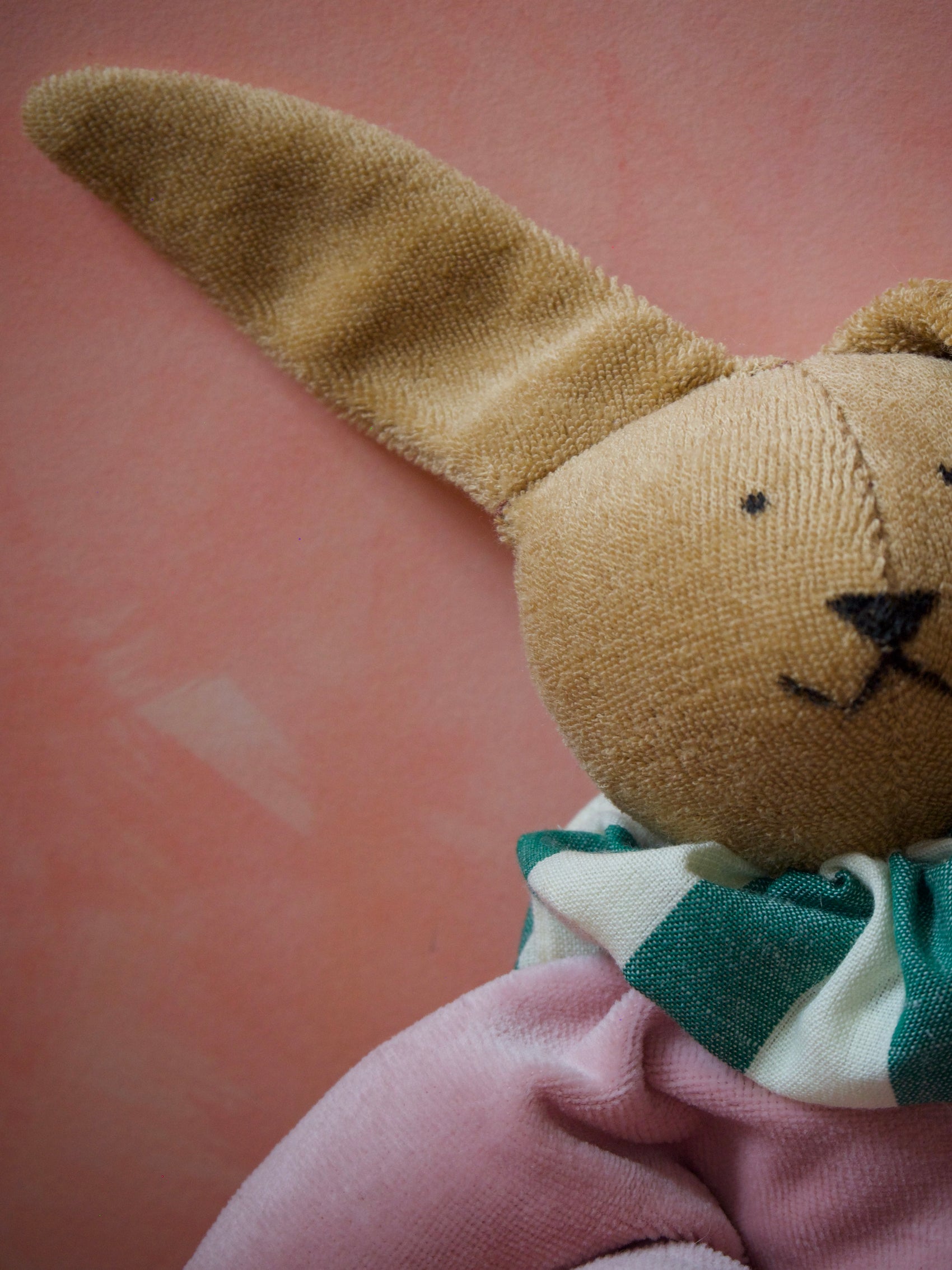 Kosebamse - kanin Hanni - 21cm