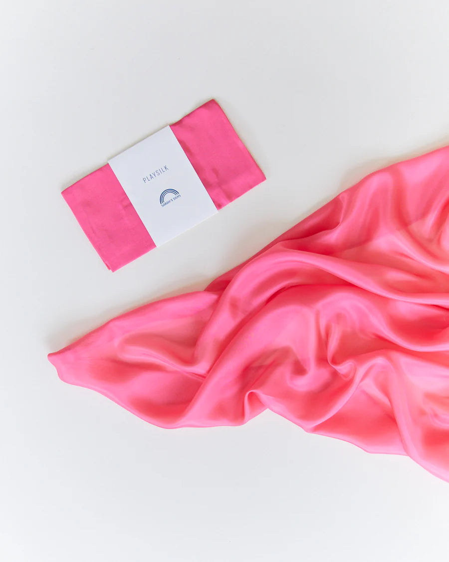 Medium lekesilke - ensfarget - 88cm