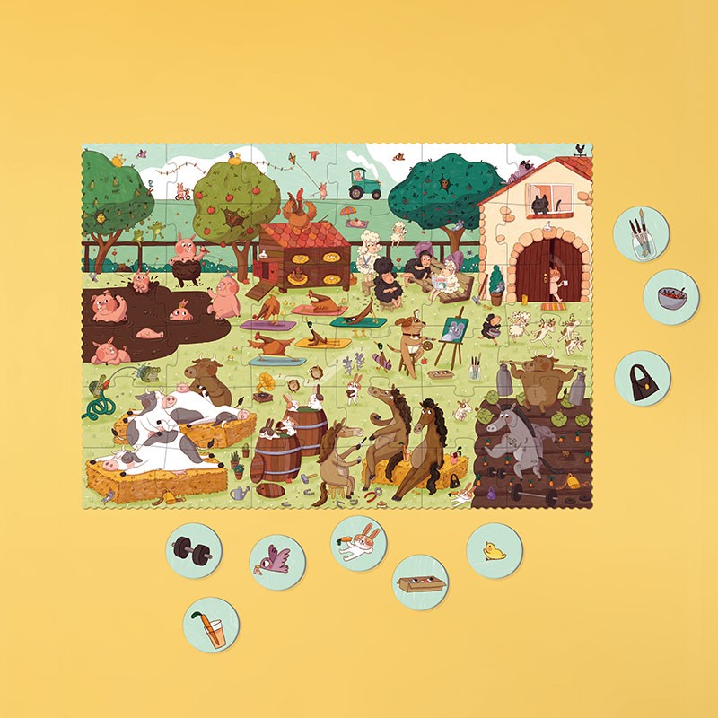 Puslespill - Farmtastic