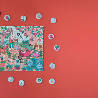 Puslespill - Rabbit´s garden