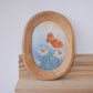 Veggramme oval (10,5 x 15 cm)