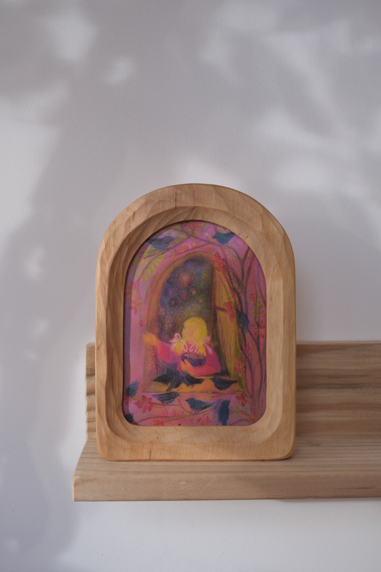 Bordramme med rund topp (10,5 x 15 cm)