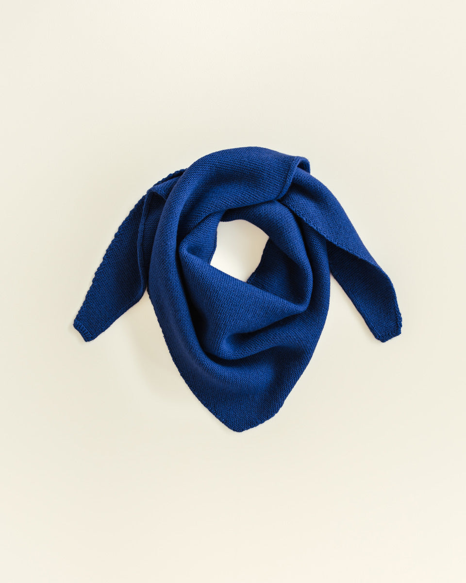 Josephina - trekant skjerf - Cobalt blue
