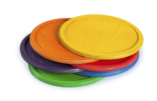 Rainbow dishes - 6 farger