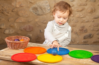 Rainbow dishes - 6 farger