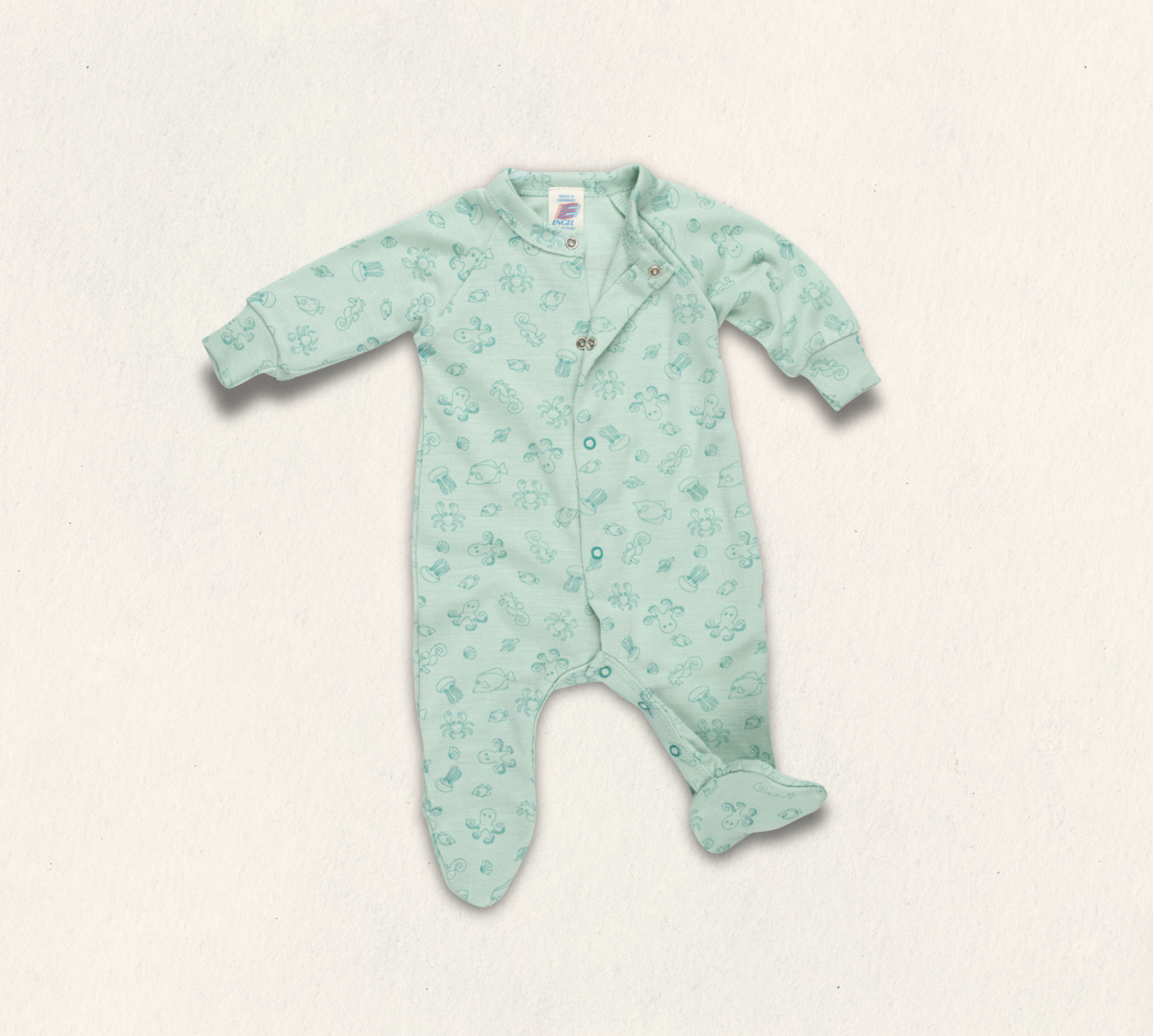 Pysjamas - ull/silke - prematur