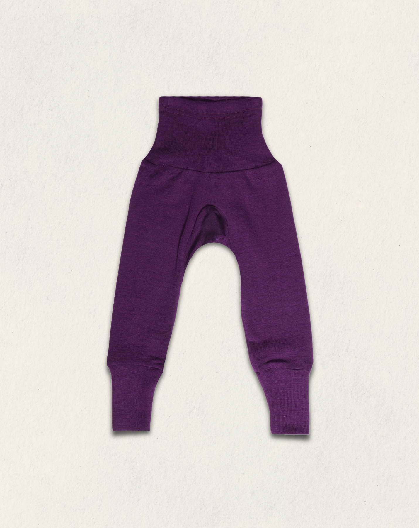 Bukse - høyt liv - ull/silke