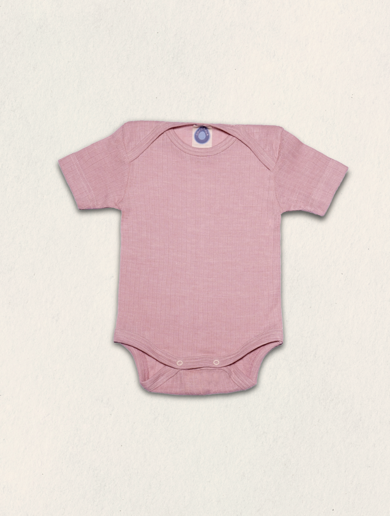 T-skjorte body - silke/ull/bomull