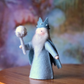 Kong vinter - ullfigur