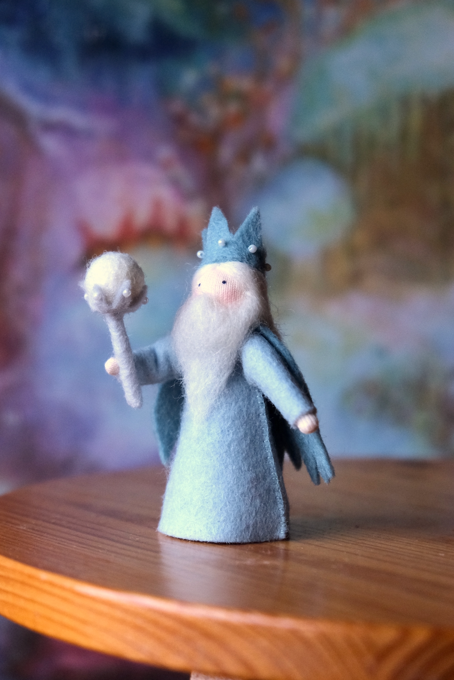 Kong vinter - ullfigur