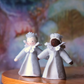 Dronning vinter - ullfigur