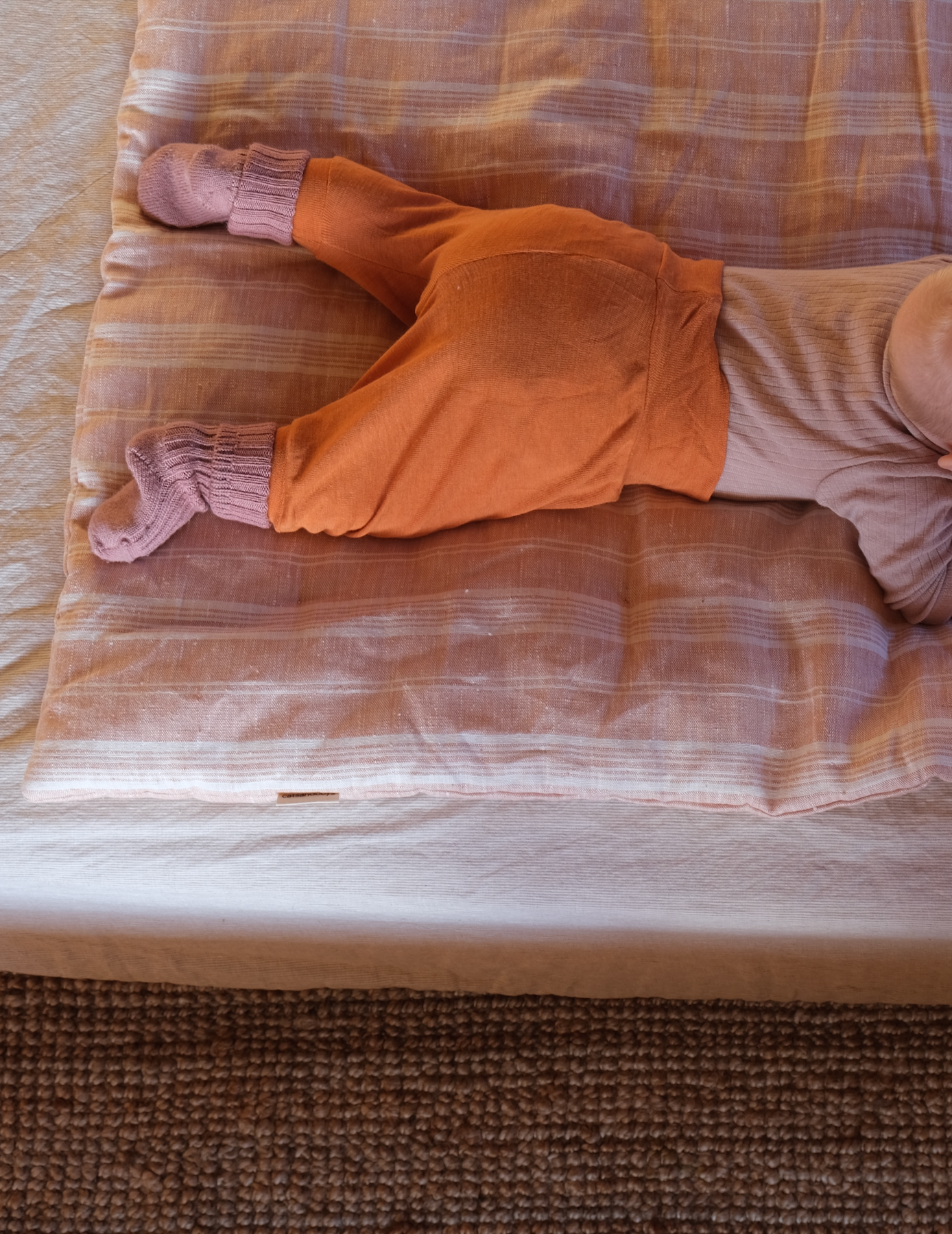 Bukse - høyt liv - ull/silke