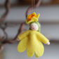 Liten påskelilje - hengeullfigur