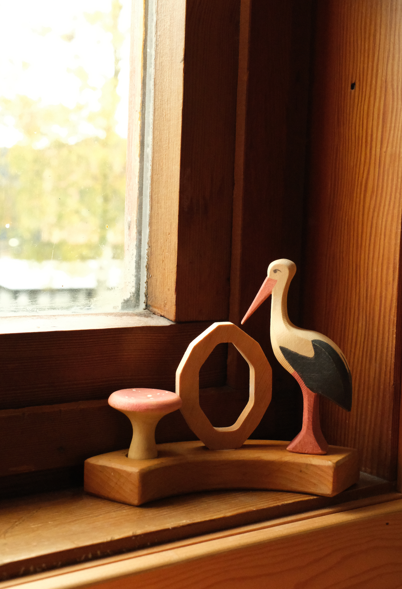 Små spor eksklusiv - Sett med tall til bursdagsring 1-9+0 - natur