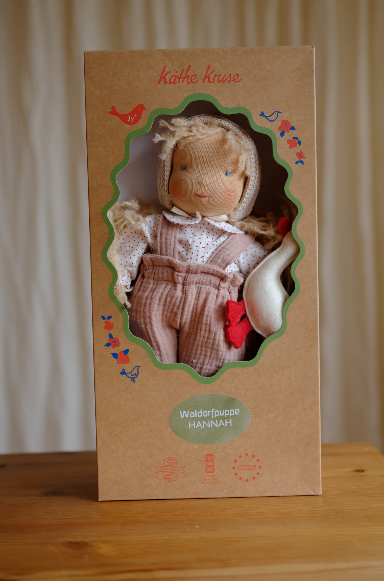 Hannah Steinerdukke - 38cm