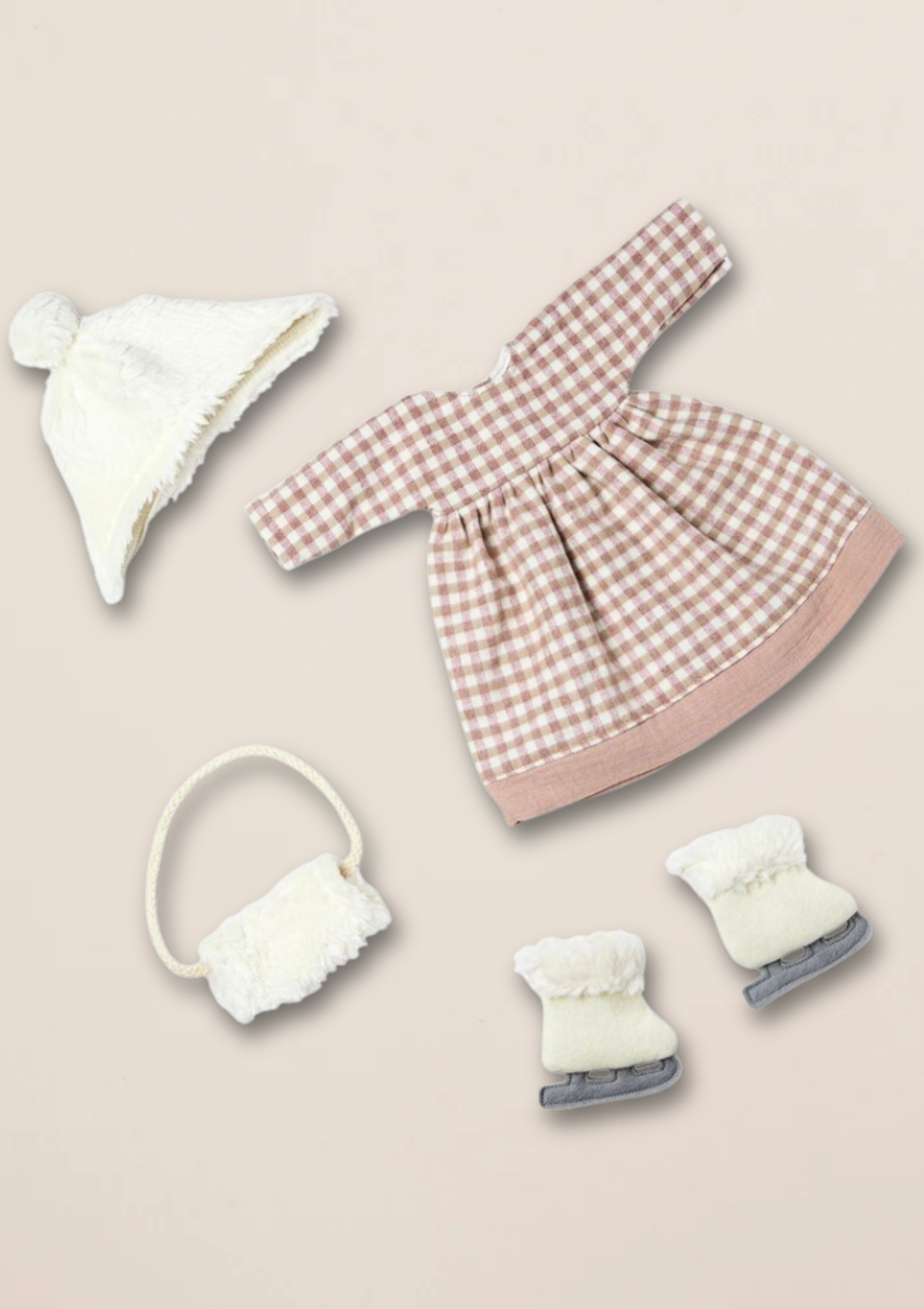 Dukkeklær - vintersett