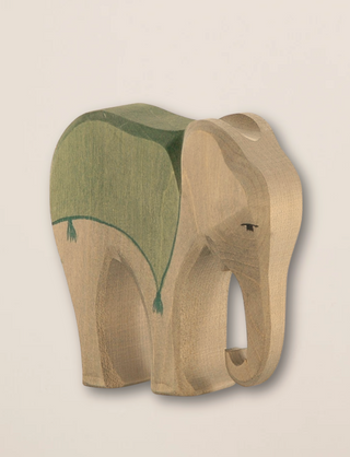 Elephant with saddle - trefigur