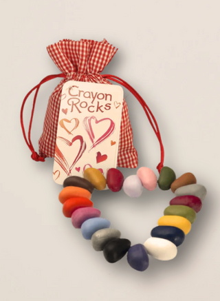 Fargesteiner i øko soya - 20 stk