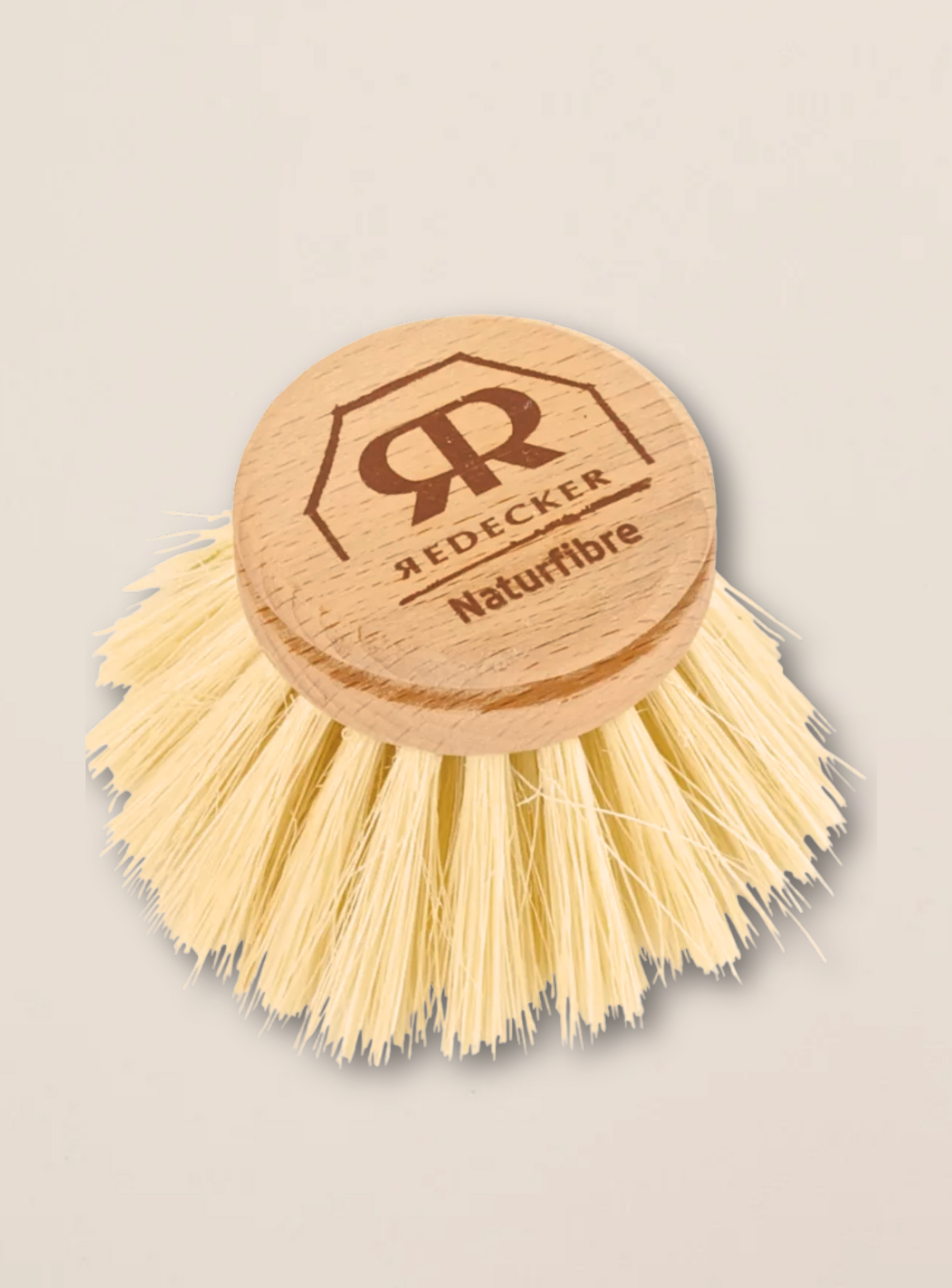Utskiftbart børstehode i naturfibre - Ø4 cm