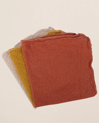 Multifunkjonelle vaskekluter - 3 pk - flamme